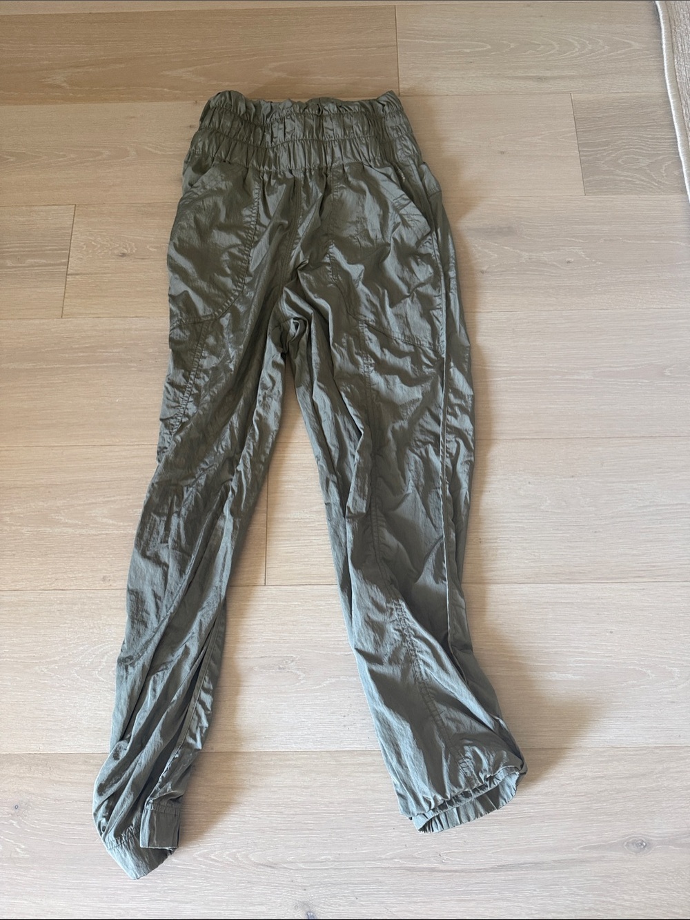 FP Movement by Free People Olive Green Track Joggers